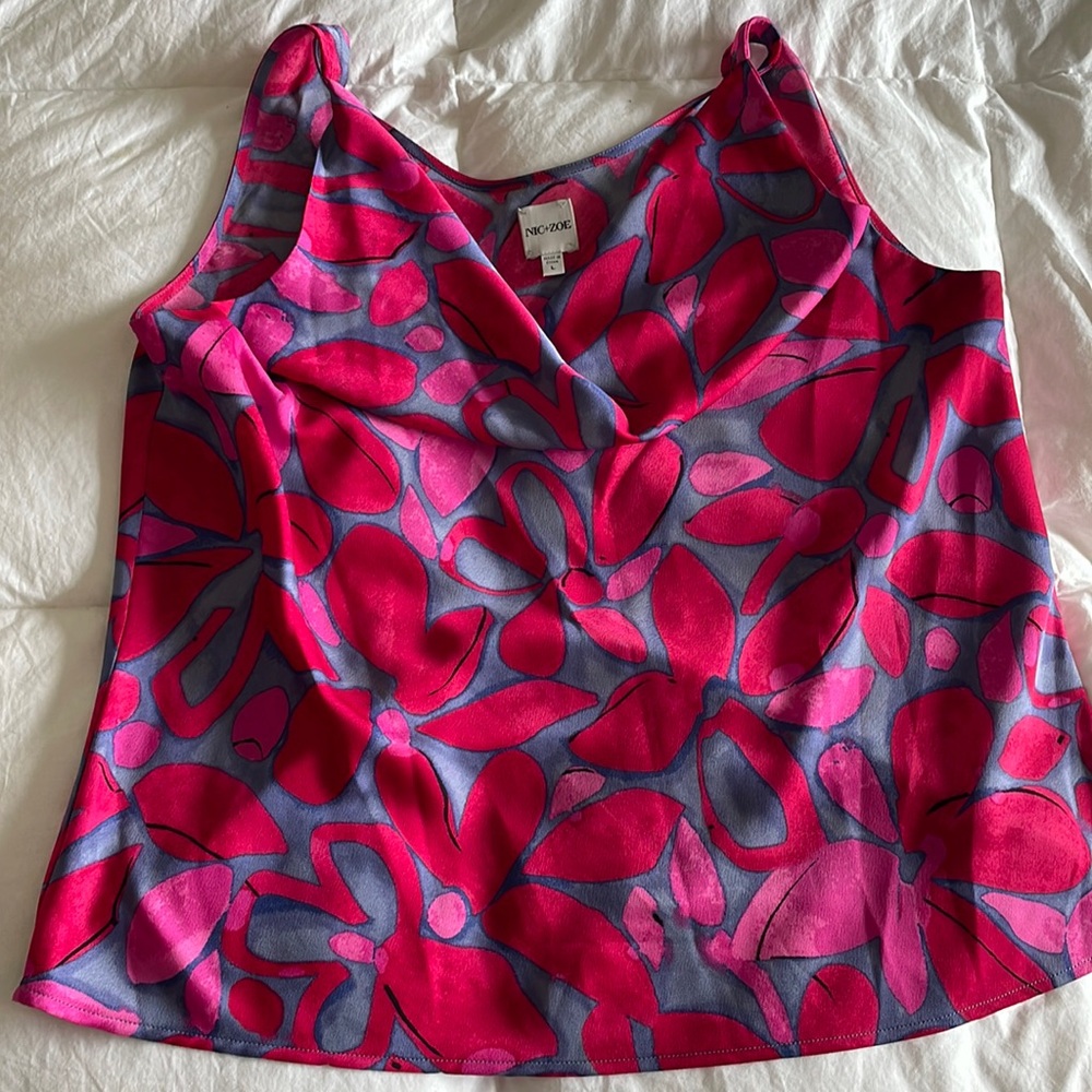 No + zoe happy splash tank top